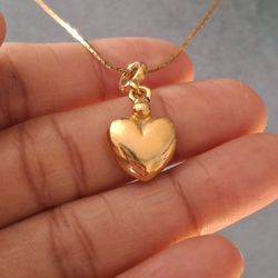 Heart Pendant Necklace 