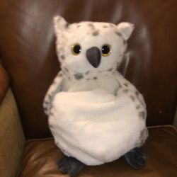 18 Inch Plush Owl, Backpack/purse