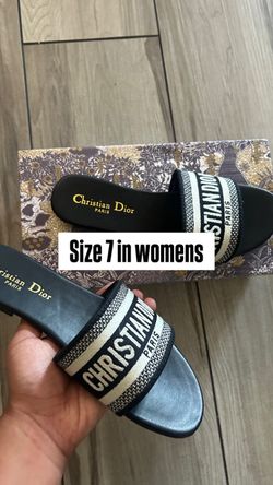 Womens designer slides