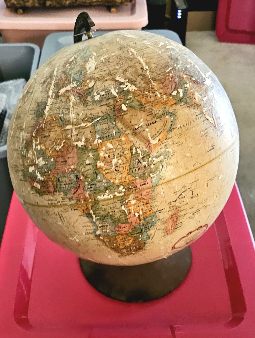 Vintage World Globe
