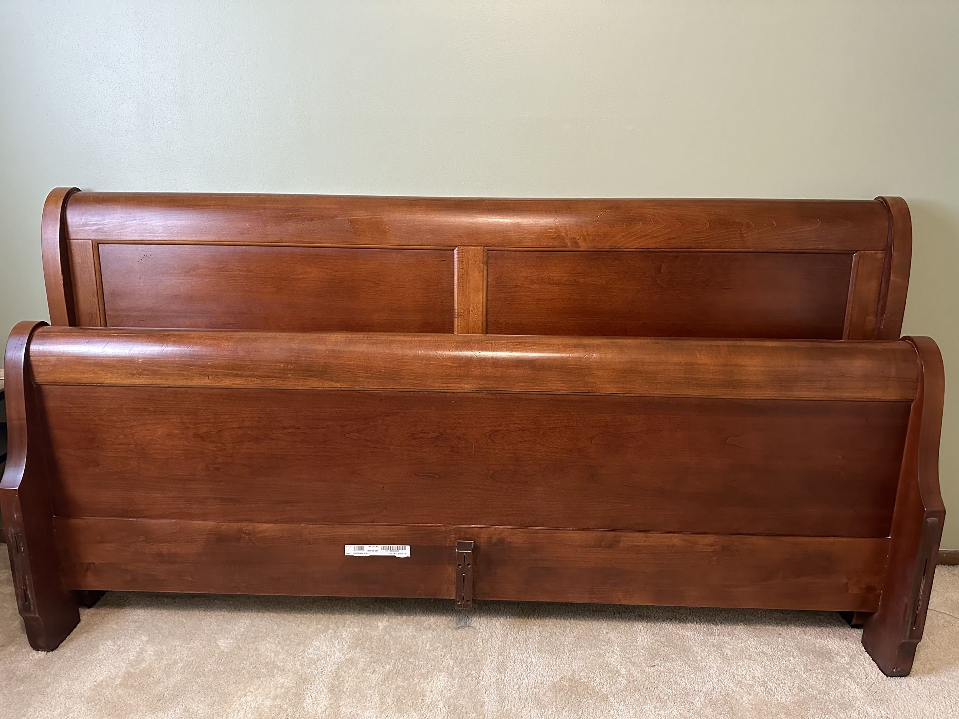 King Size Sleigh Bed