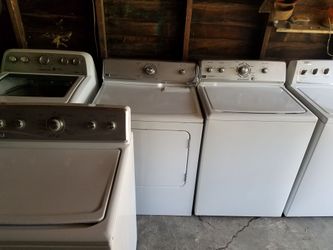 Washer and dryer