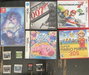 Nintendo Switch and DS games $120 for all games