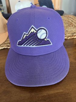 New Era Colorado Rockies Purple 7 3/8