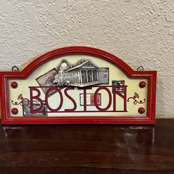 Boston Home Decor Souvenir… 15” Wide By 7.5” Height…$15 