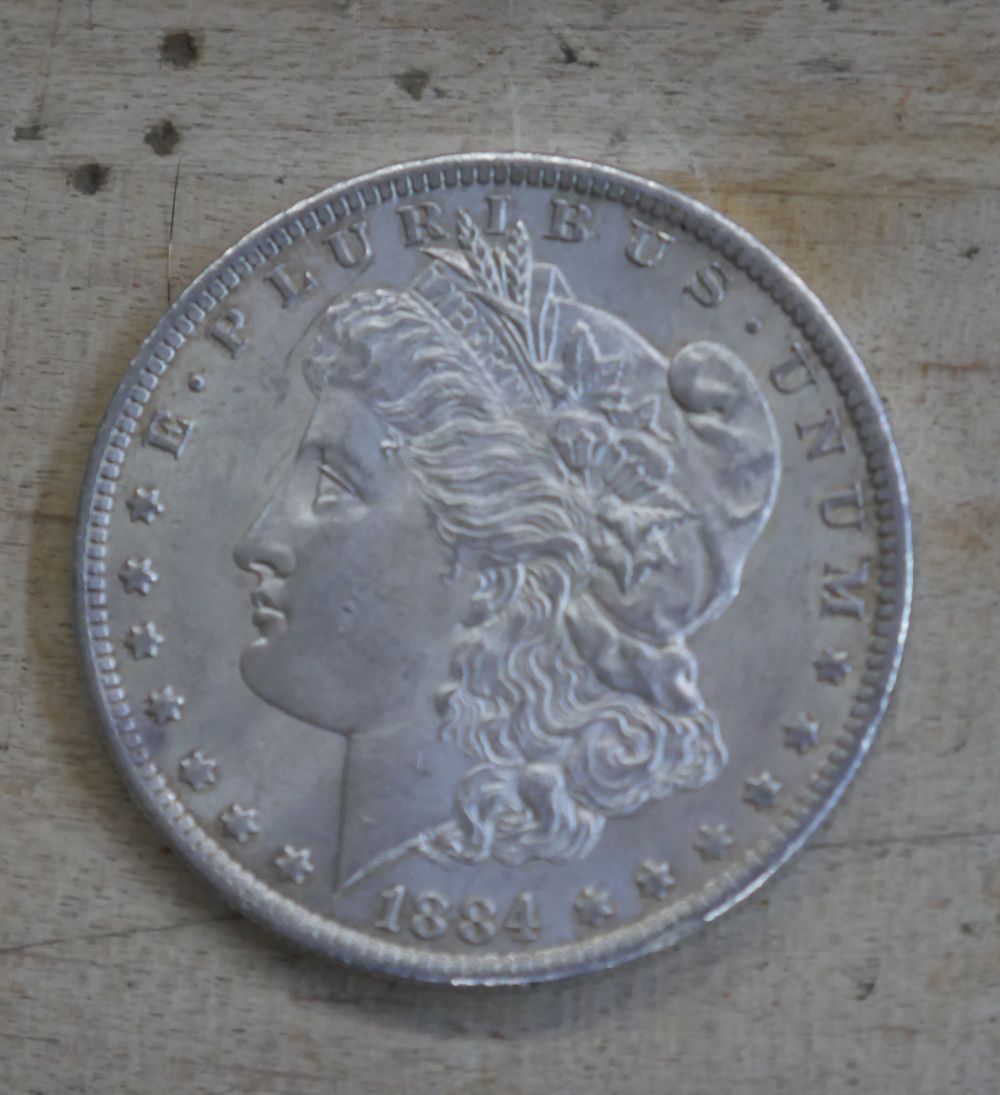 1884-O $1 Morgan Silver Dollar. GOOD CONDITION. 
