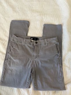 RSQ Slim Fit Gray Chino Pants 31X 30