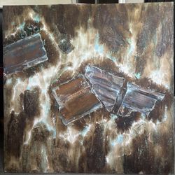 Large Painting 5’10.5” x 5’10.5” 