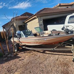 16ft bass boat 115hp
