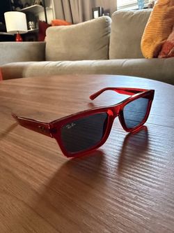 Ray-Ban Sunglasses Red Frame