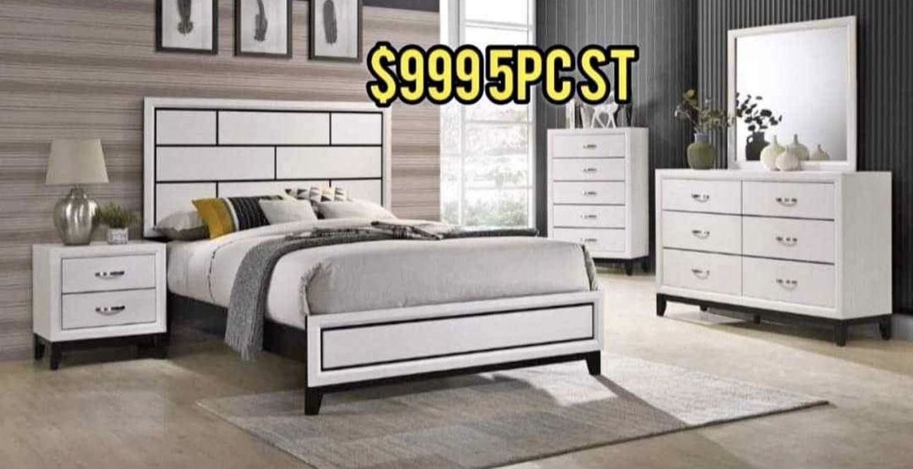 Brand New 5pc Bedroom Set $999