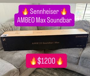 🔥 Sennheiser AMBEO Max Soundbar 🔥 $1200 🔥