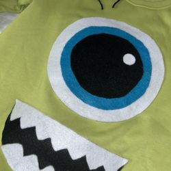 Custom Mike Wizowski Sweatshirt + Horns
