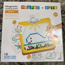 March Kids Plastic Drawing Board With Magnetism Pen Magnetism Painting Panel Develop Intellectual Learning Toys