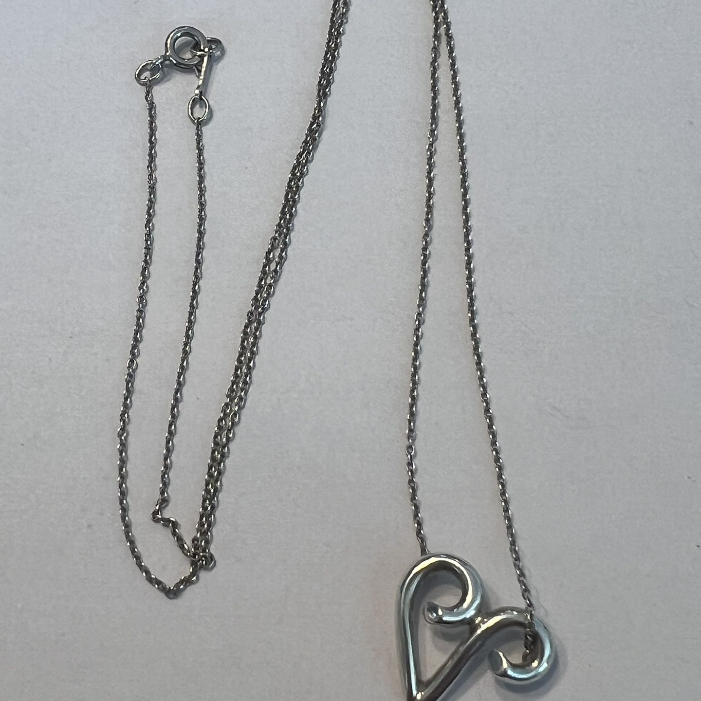 Authentic Tiffany And Co Heart Necklace