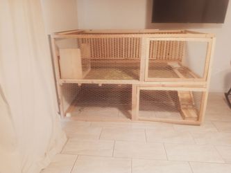 Large rabbit cage