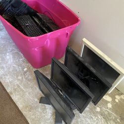 Computer Monitors & Keyboards