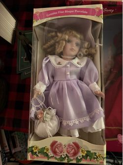 Porcelain doll collection