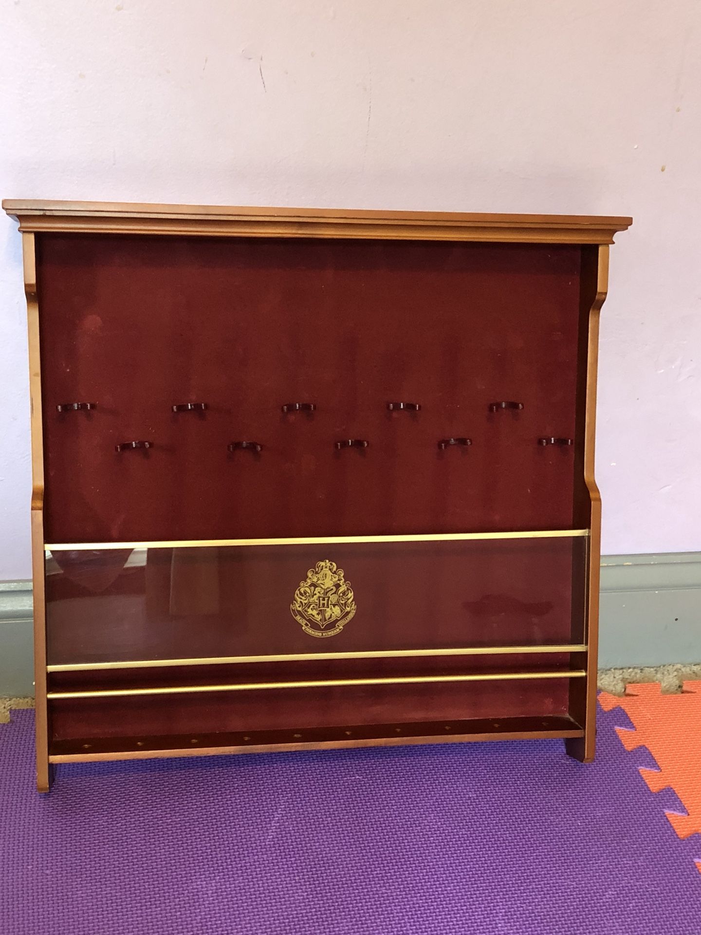 Harry Potter 10 wand display case noble collection