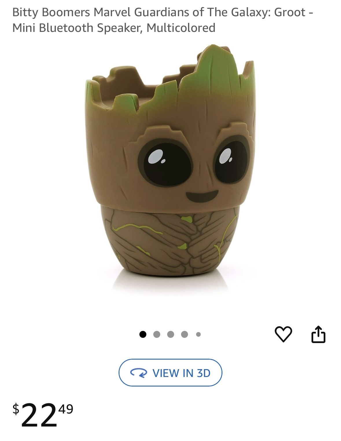Bitty box Groot speaker