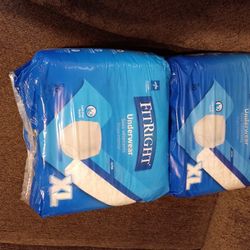 Adult Pull Ups Size XL 3 Packs New Asking $7 For Both