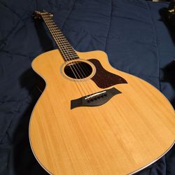 Taylor 214ce DLX Acoustic-Electric Guitar w/ Case and Accessories