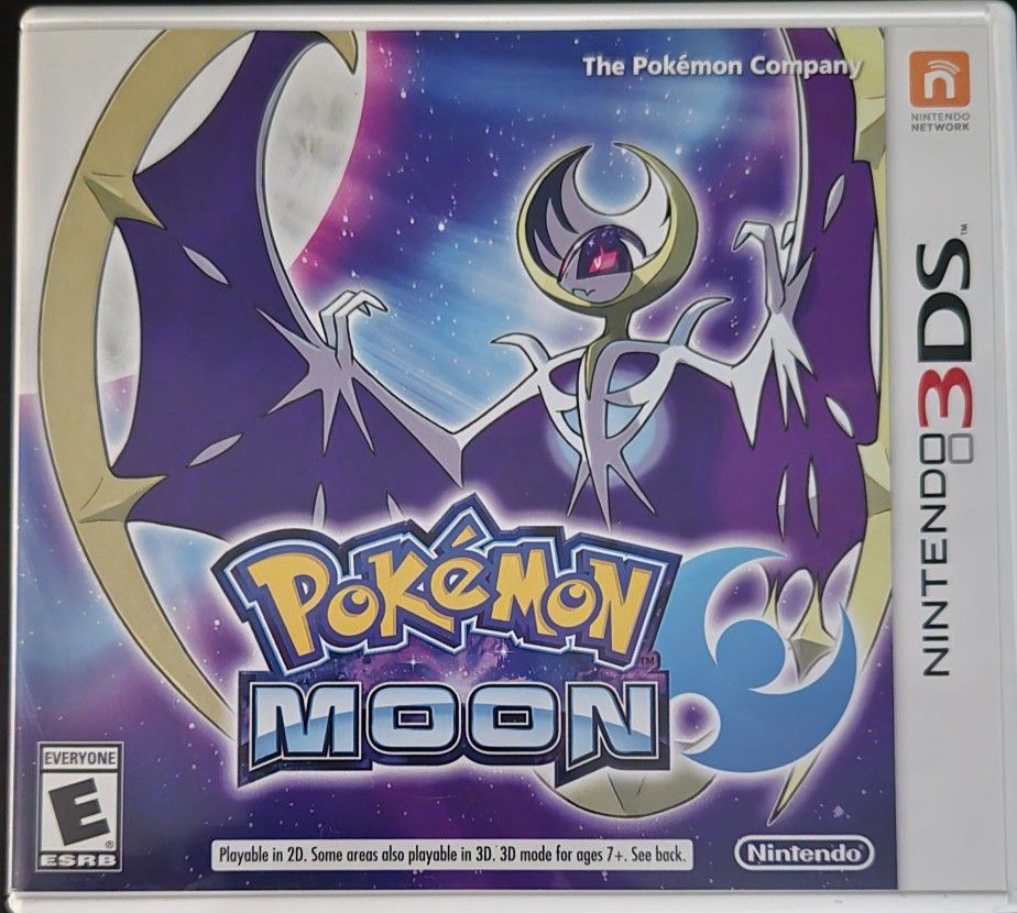 Pokemon Moon For Nitendo 3ds