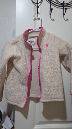 OshKosh B'gosh Girls Sherpa Zip-Up Jacket