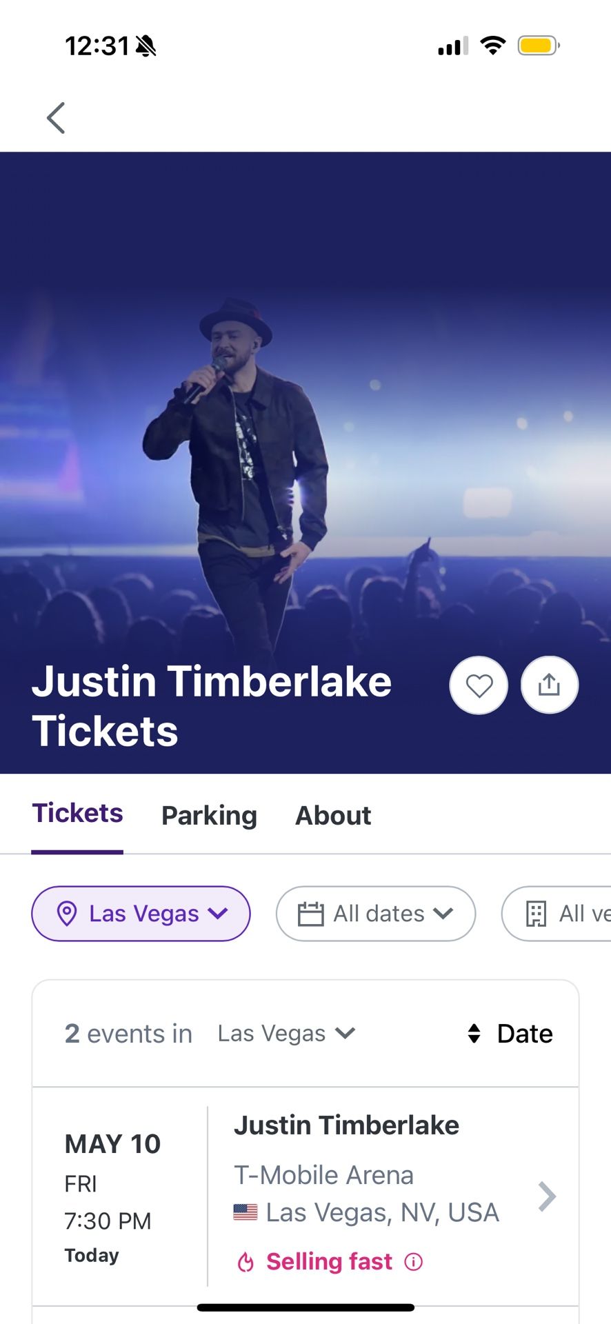 Justin Timberlake Tickets For Sale!!!