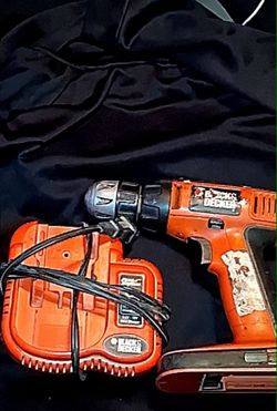 Black & Decker Drill with FIRESTORM CHARGER