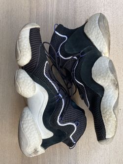 Size 11 - ADIDAS Crazy BYW LVL 1 Black White 2018