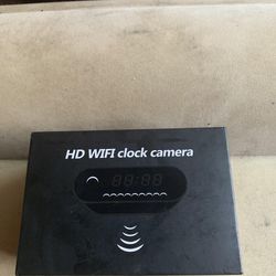 HD WiFi Clock Camera 
