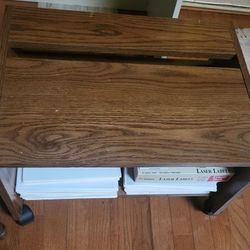 Printer Stand on Wheels