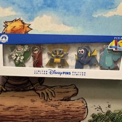 Disney Pixar 40th Anniversary 5 Pin Box Set LE 1000