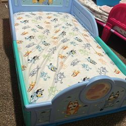 Bluey Sleep And Play Toddler Bed 