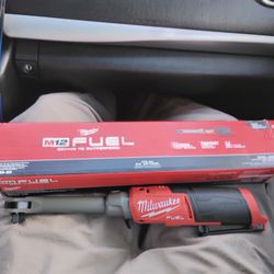 M12 FUEL 12V Lithium-Ion Brushless Cordless 3/8 in. Extended Reach High Speed Ratchet (Tool Only)
