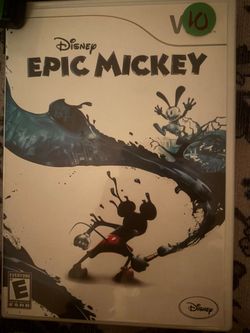 Disney epic mickey wii