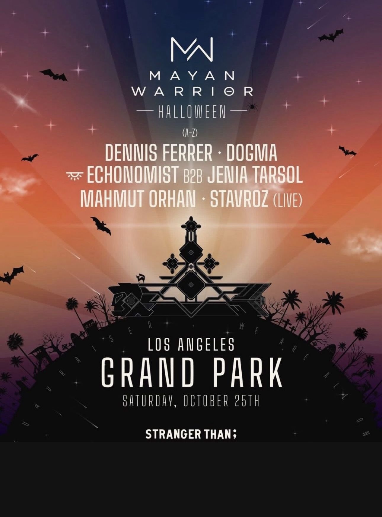 Mayan Warrior 2x VIP tickets