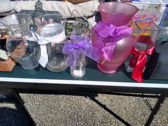 Variety of vases