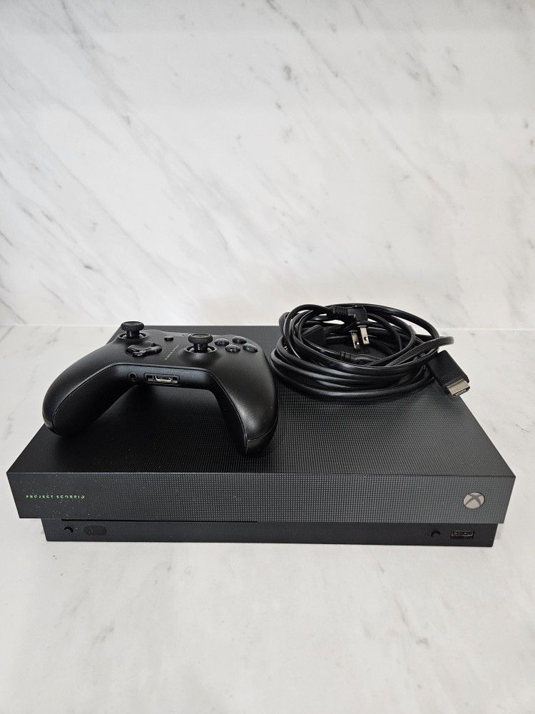 Xbox One Scorpio Edition With Scorpio Controller Like New