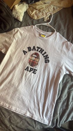 BAPE Check College Tee