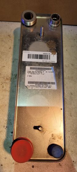 SWEP V26Hx46/1P-SC-M Brazed Plate Heat Exchanger 2x 1 1/4" 0193004.0 61175701 AIT-DEUTSCHLAND 2015