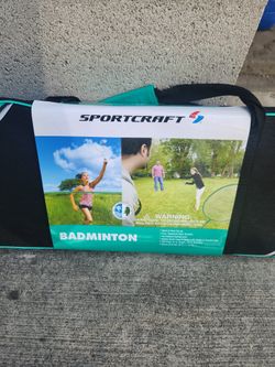 Badminton Portable Set Up