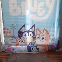 Bluey Shower Curtain 
