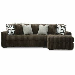 Midnight Madness 2 Piece Sectional 