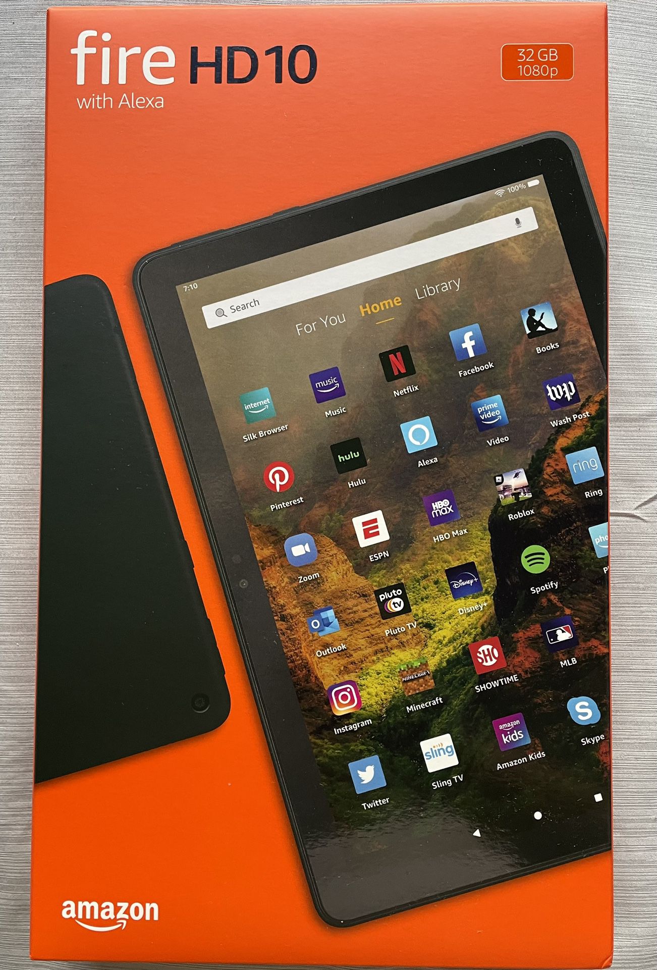 Amazon FIre HD 10.1, 32GB, 1080P Asking For 125.00 or Best Offer.  Bonus coupon for a Personalize Case 