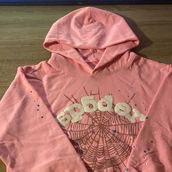 Pink Spider Hoodie