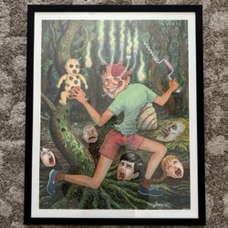 Junji Ito sdcc 2023 poster print viz exclusive