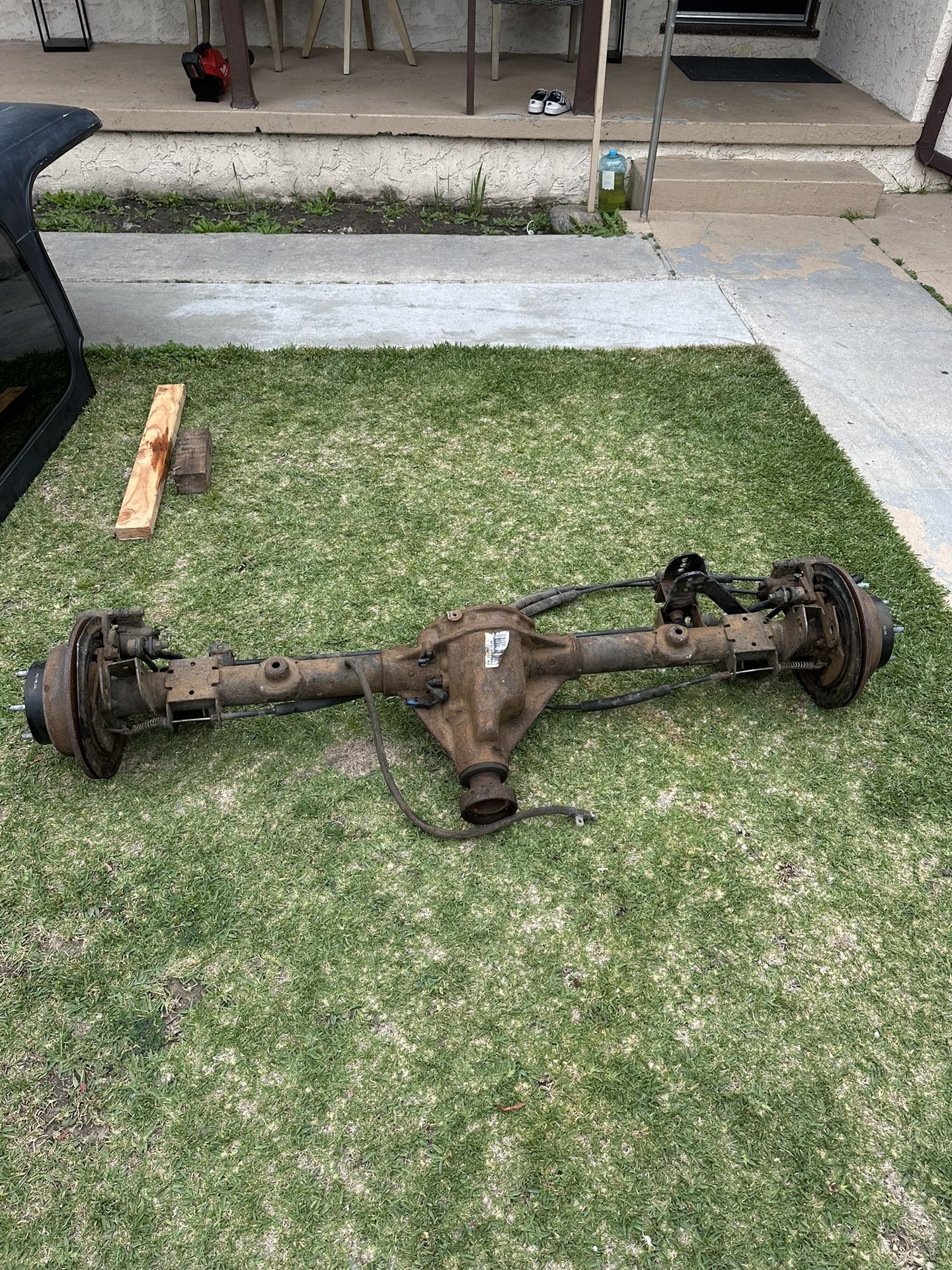 Jeep Wrangler JK Rear Dana 44 With Locker Rubicon Axle Oem 07-18