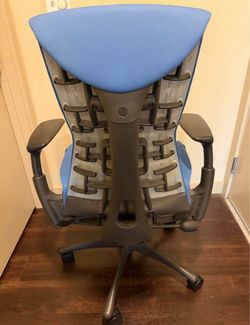 Herman Miller Embody Ergonomic Office Chair - Blue / Graphite